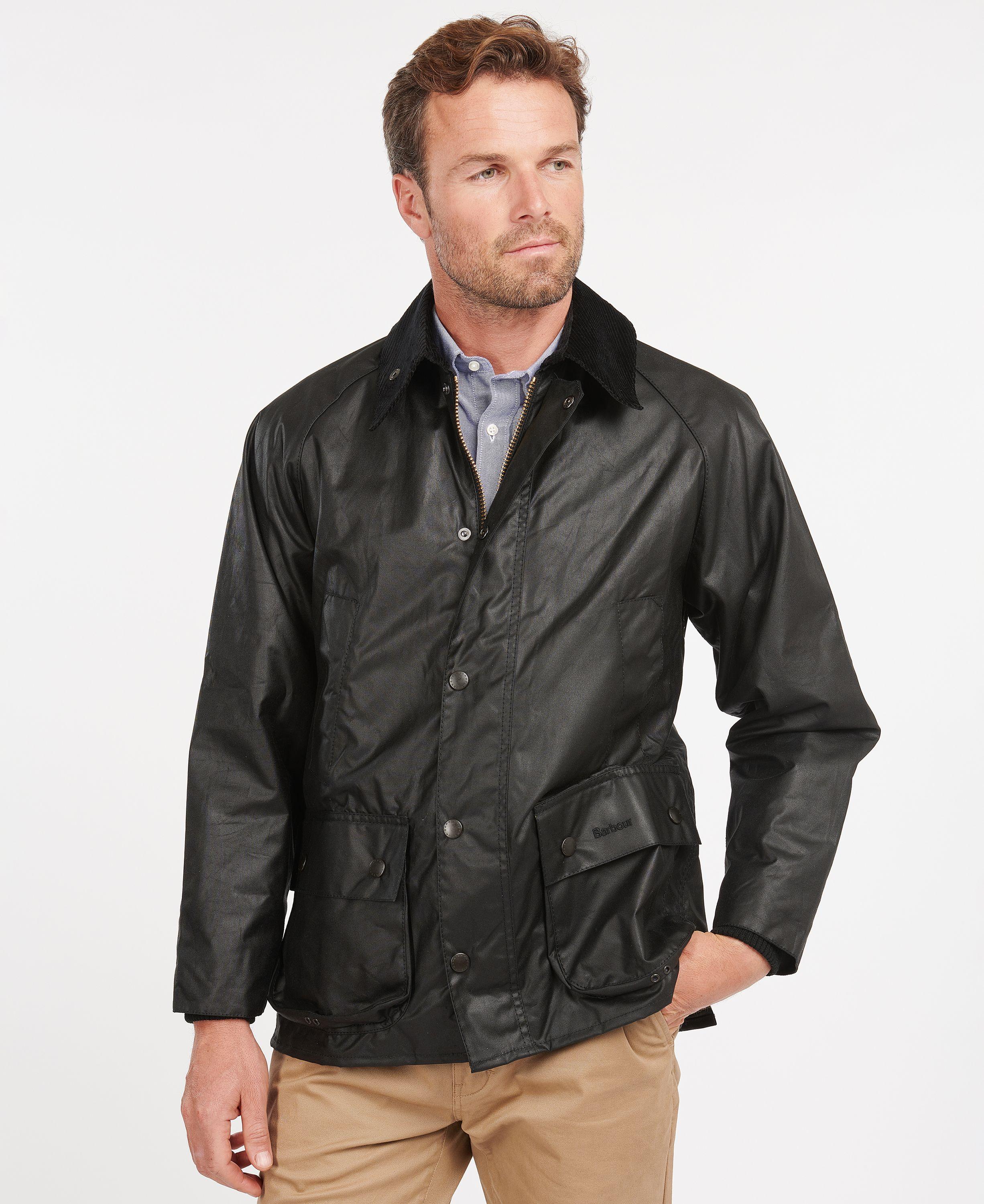 Barbour Bedale Waxed Jacket (4 Colors) – The Shirt Shop