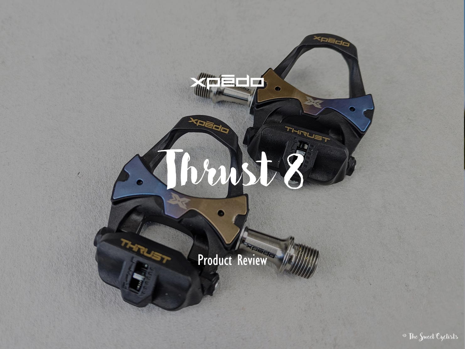 Xpedo Thrust 8 Titanium Clipless Road Bicycle Pedals Review