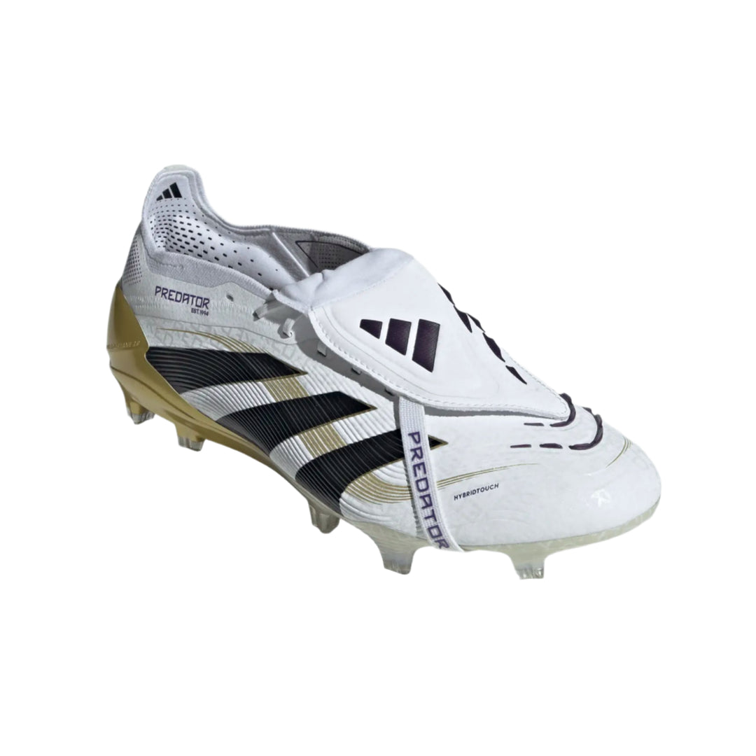 adidas Predator Elite FT FG - White/Black/Gold – Third Coast Soccer