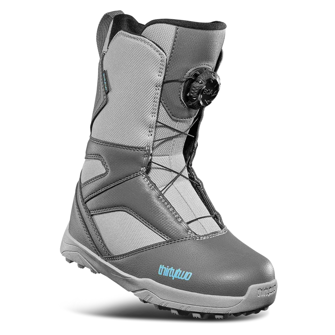 Youth Boa® Snowboard Boots Dark Grey/Grey | thirtytwo US