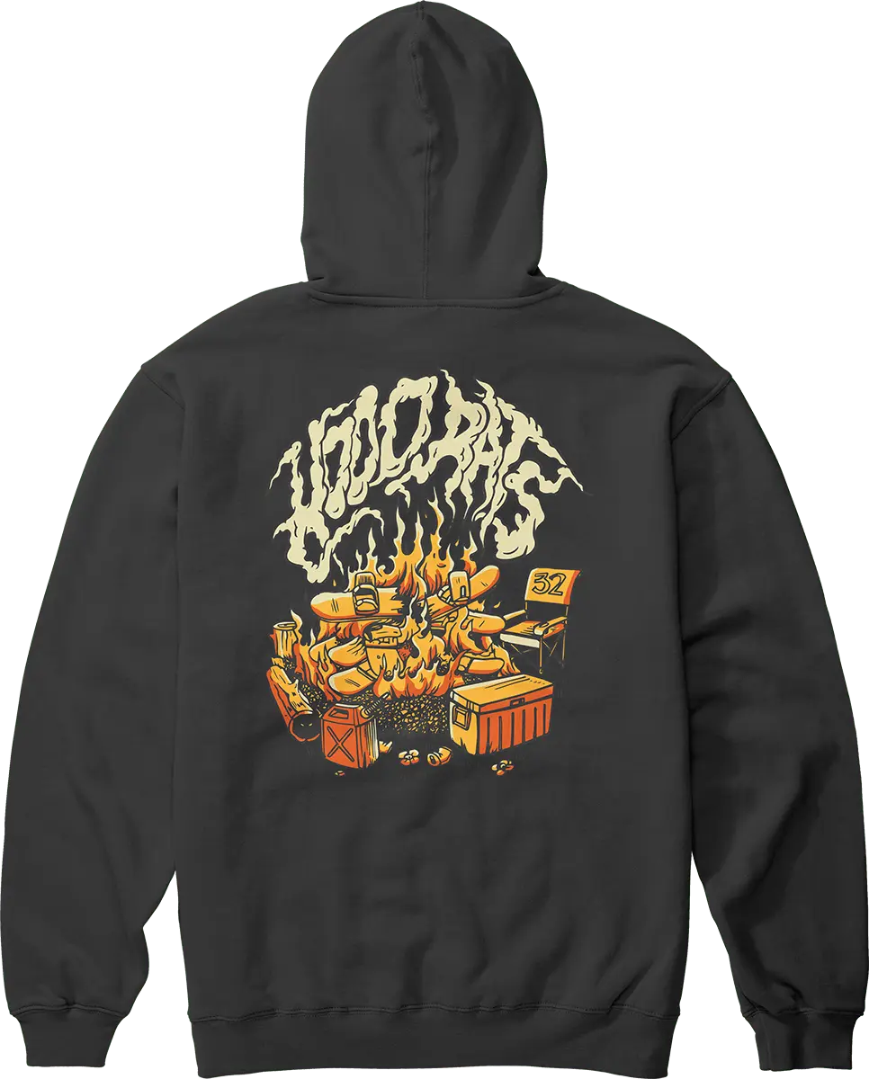 HOOD RATS PULLOVER Screen Hooded Fleece 48.99 | thirtytwo