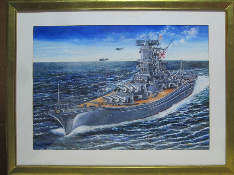 戦艦「大和」 | nobu ｜インテリア絵画 アートの専門通販
