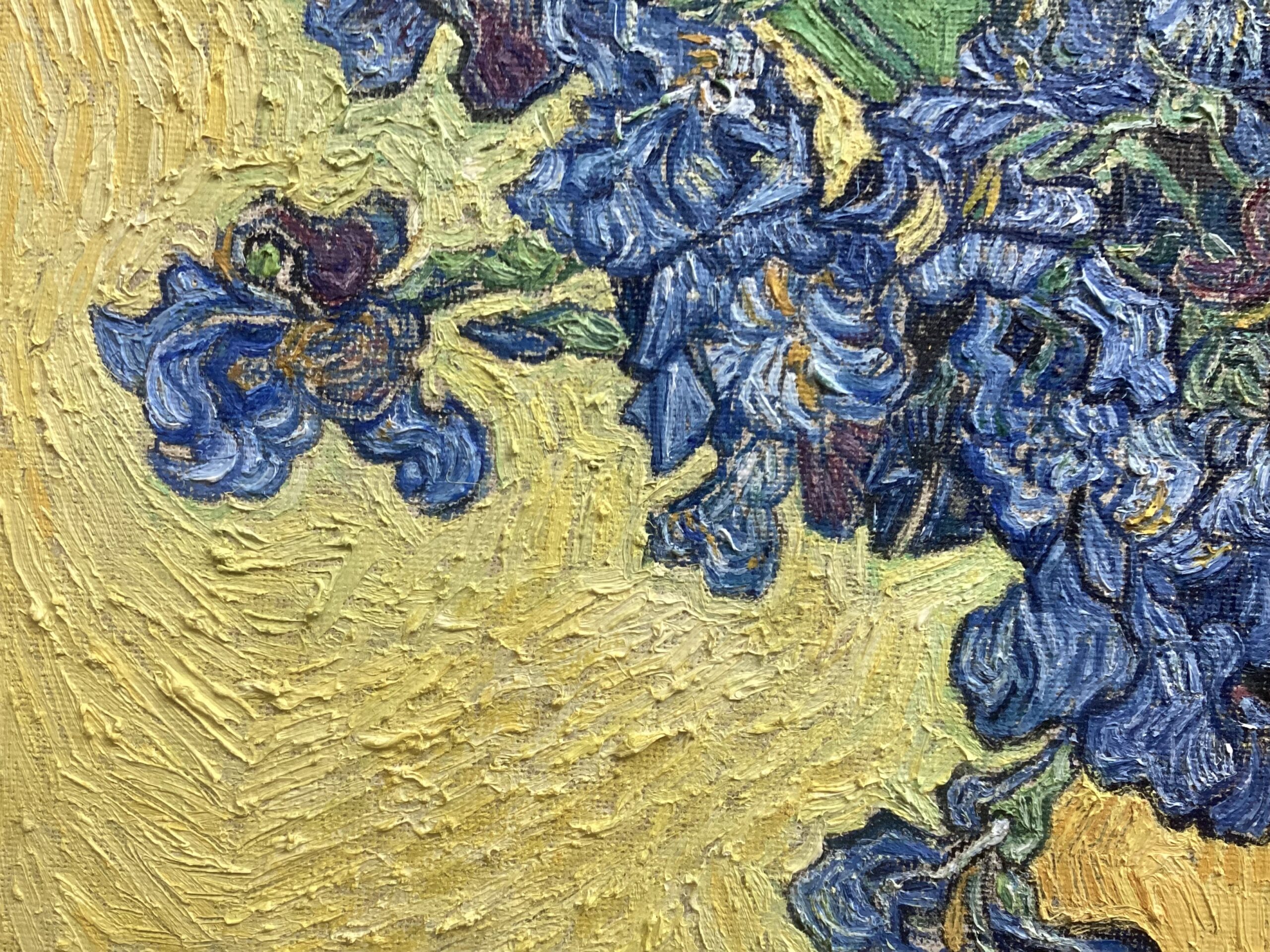 ゴッホ アイリス 模写 複製画 | 山本理宴子 Rieko Yamamoto