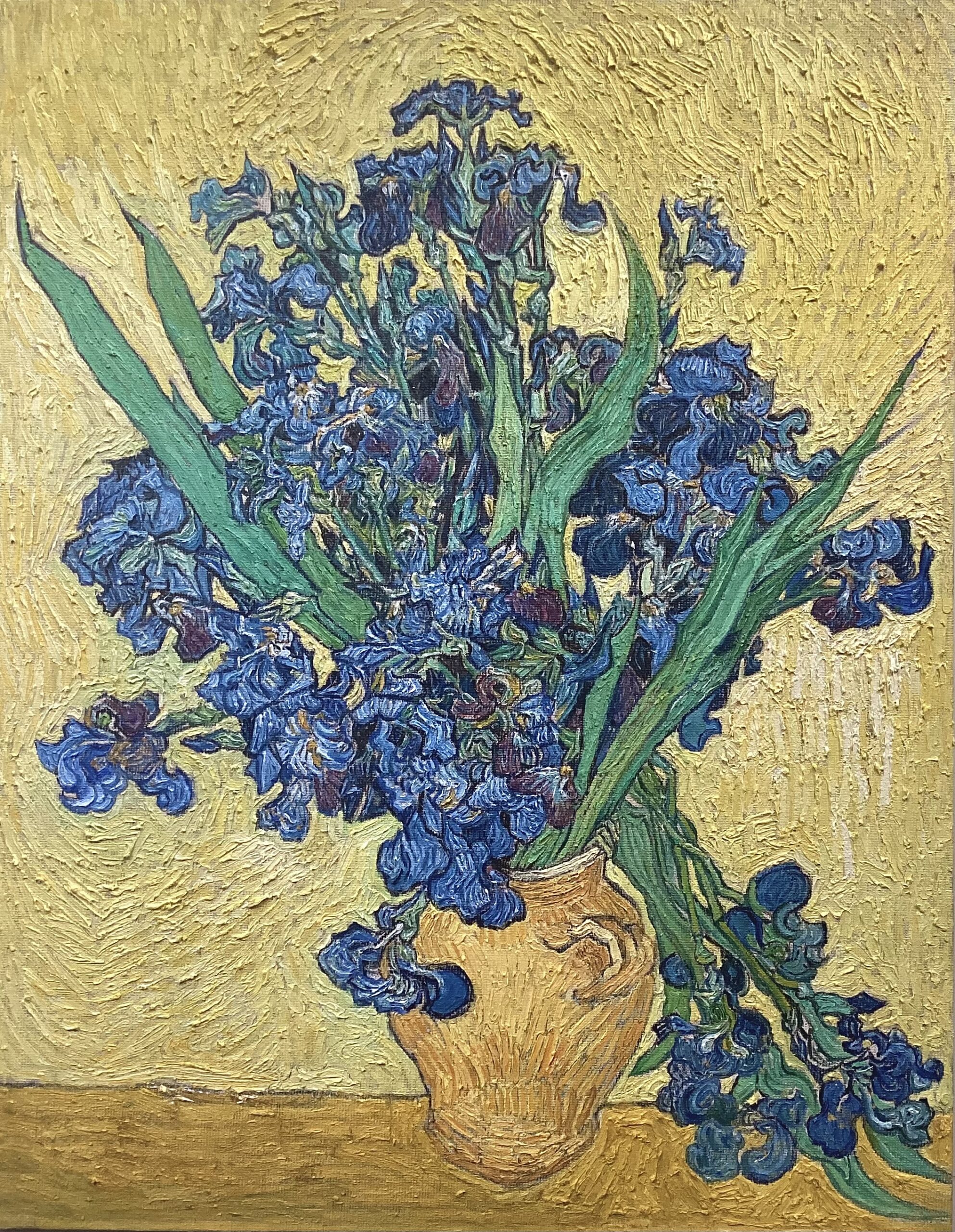 ゴッホ アイリス 模写 複製画 | 山本理宴子 Rieko Yamamoto