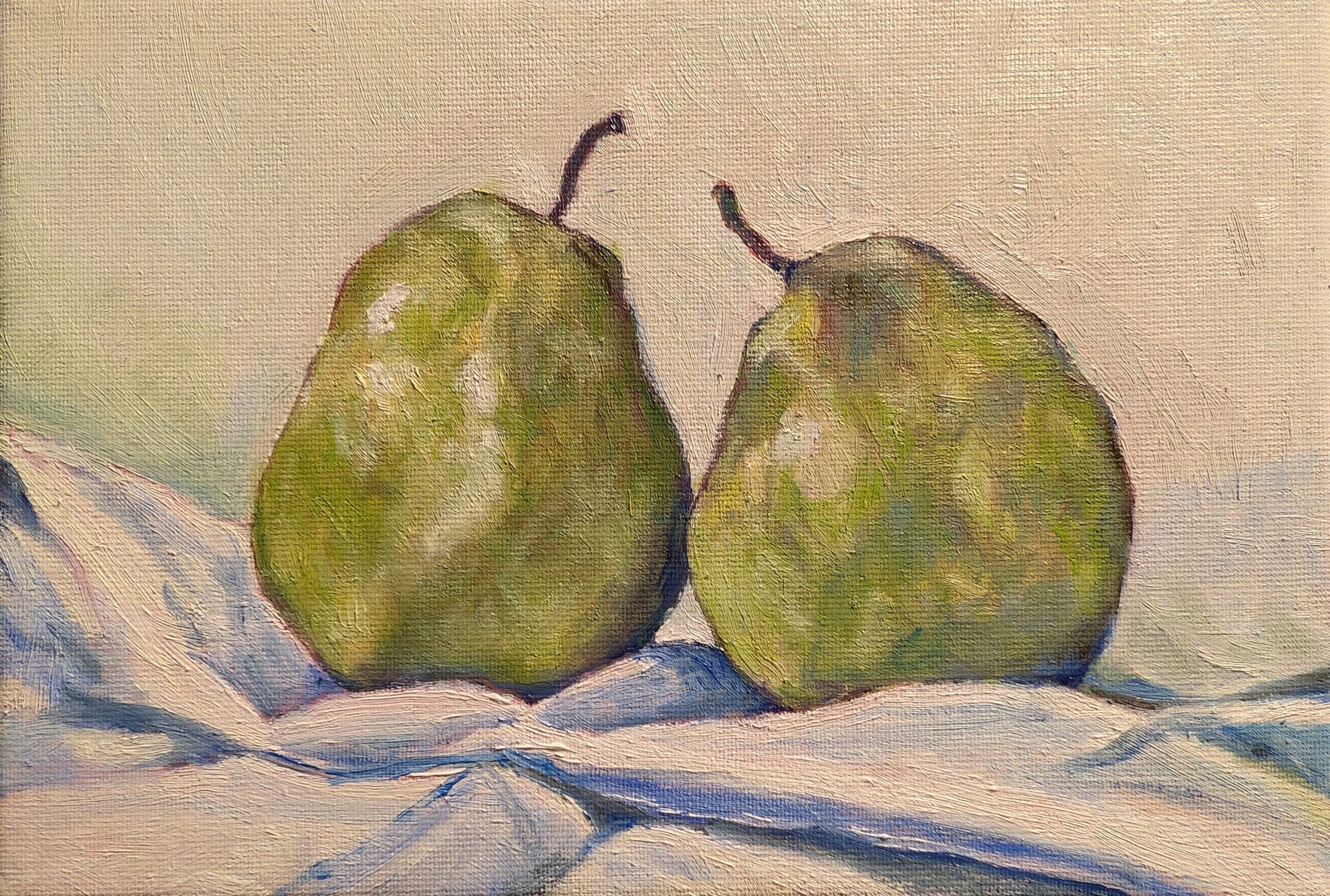 ふたごのような洋梨（Pears like a twin）』 | Hama ｜インテリア絵画