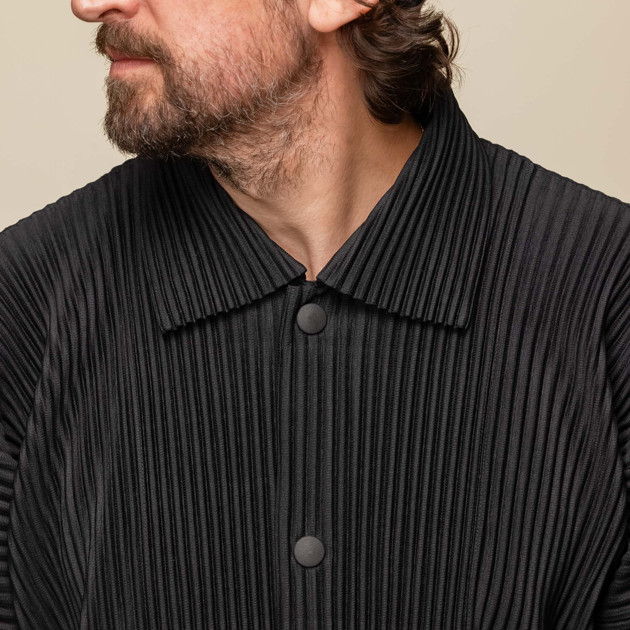 Homme Plissé Issey Miyake - Coach Jacket - Black | T.T.O.O