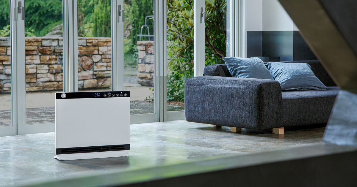 SMART SLIM HEAT（節電/室温センサー付 大風量パネルセラミック