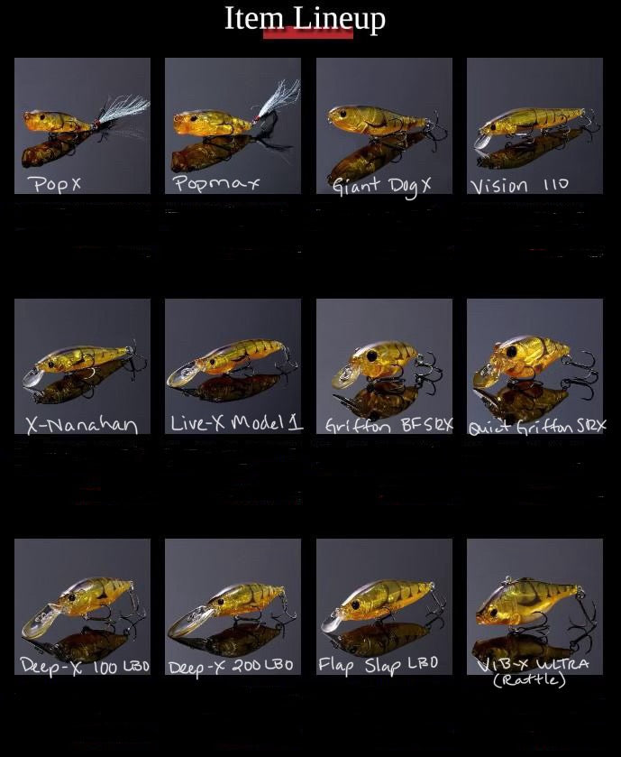 Megabass Limited Edition Respect Series #58: Megabass Shrimp