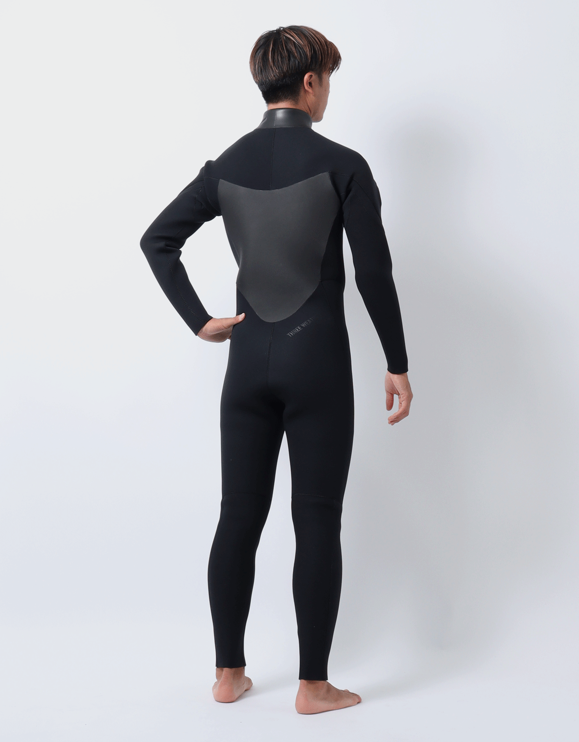ロングチェストジップ セミドライスーツSDRY 5X3mm | THREE WEATHER