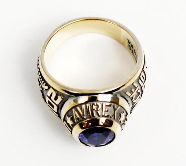 正規取扱 AVIREX U.S.A.(アビレックス) 35th COLLEGE RING GOLD(35周年