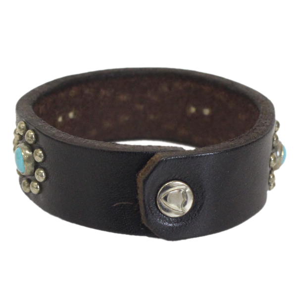 HTC(Hollywood Trading Company) Bracelet #D Turquoise 0.75インチ