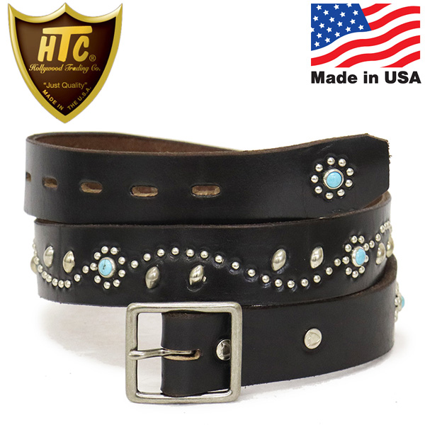 正規取扱店 HTC(Hollywood Trading Company) Belt #SN-32 Turquoise
