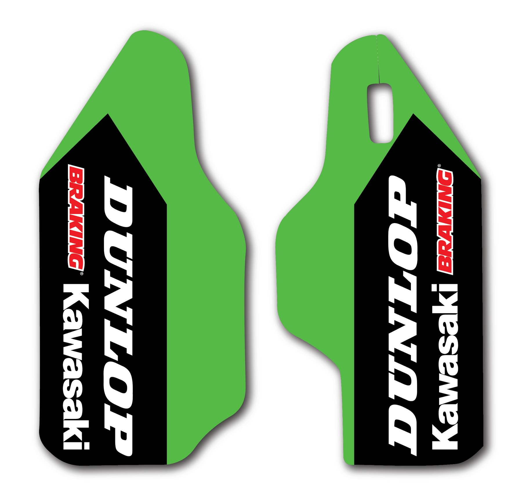 KAWASAKI LOWER FORK DECALS – Throttle Syndicate