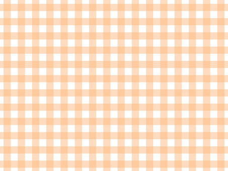 オレンジと白のギンガムチェックの背景イラスト - No: 23504968｜無料