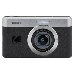 KODAK PIXPRO C1 13MP Digital Camera (Black) with MicroSD Card and