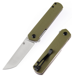 KANSEPT Foosa X2020T3 154CM Blade Liner Lock Folder OD Green G10