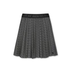 WOMEN プリーツキュロットスカート ブラック
