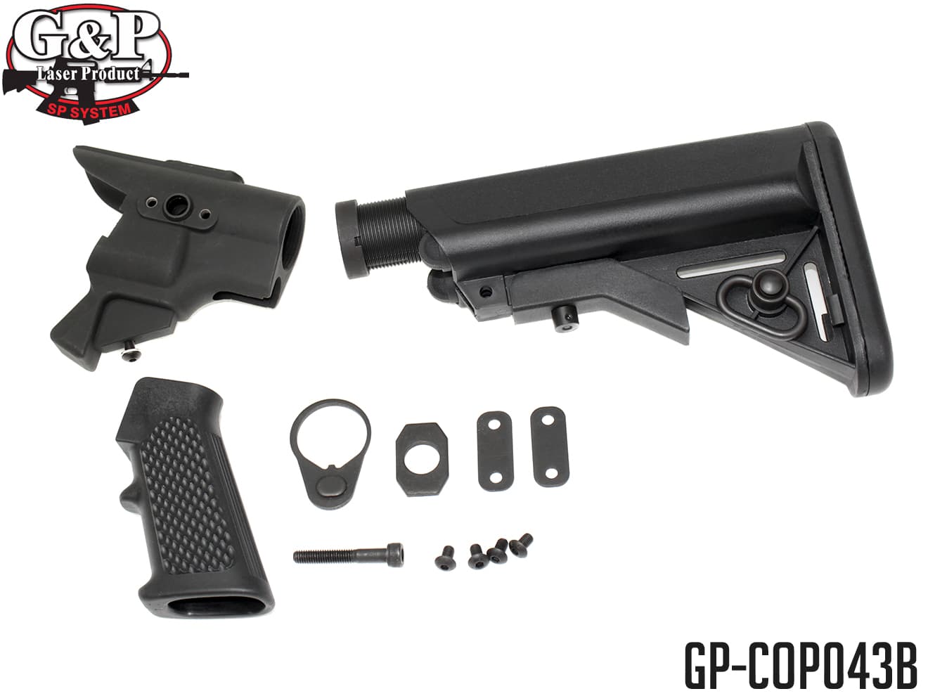 楽天市場】【送料無料】G&P ピストルグリップ&VLTORストックセットA SA