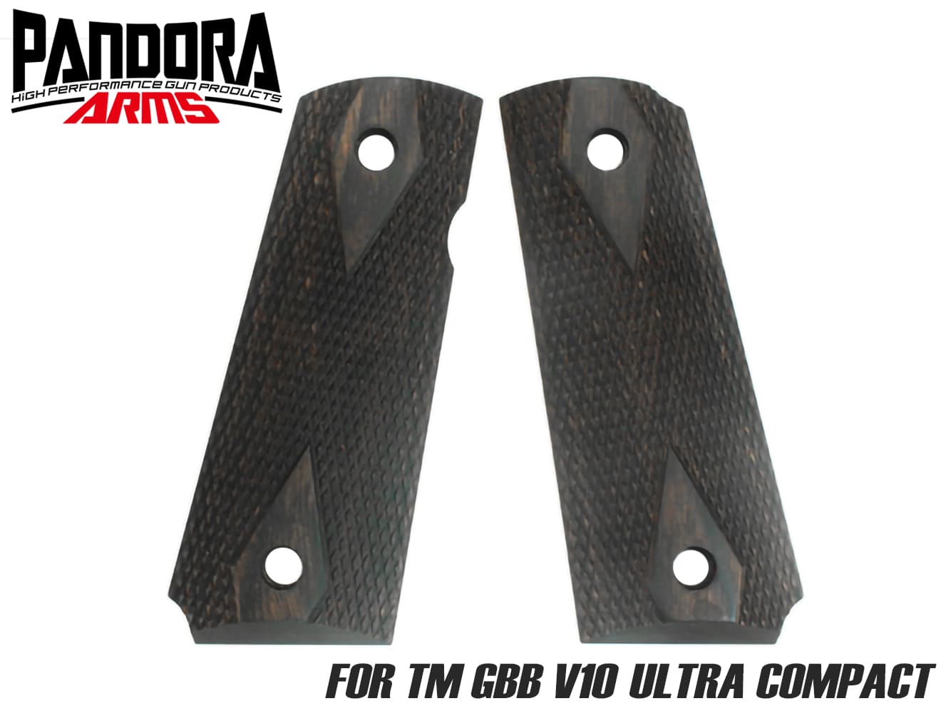 WA】V10ウルトラコンパクト／オールブラック＋VZ G10グリップ ハイエナ