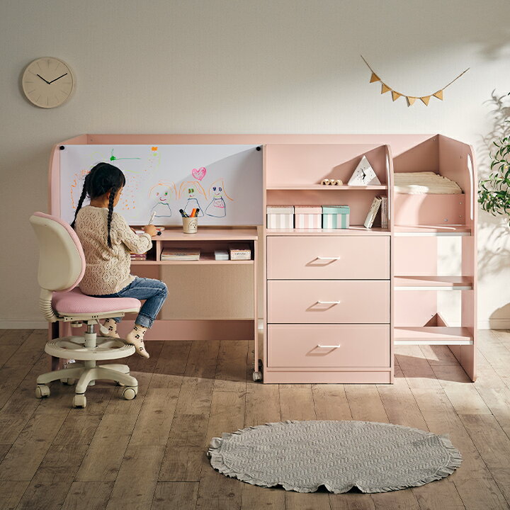 楽天市場】システムベッド ニトリ（ロフトベッド・システムベッド