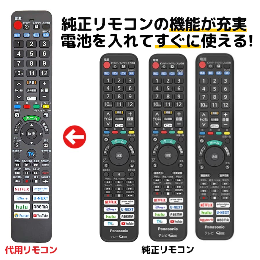 楽天市場】パナソニック ビエラ（リモコン｜アクセサリー・部品）：TV