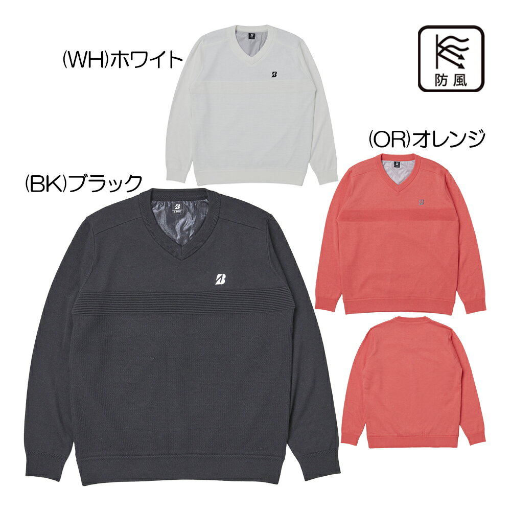 楽天市場】ブリヂストン tour b 長袖vネックセーターの通販