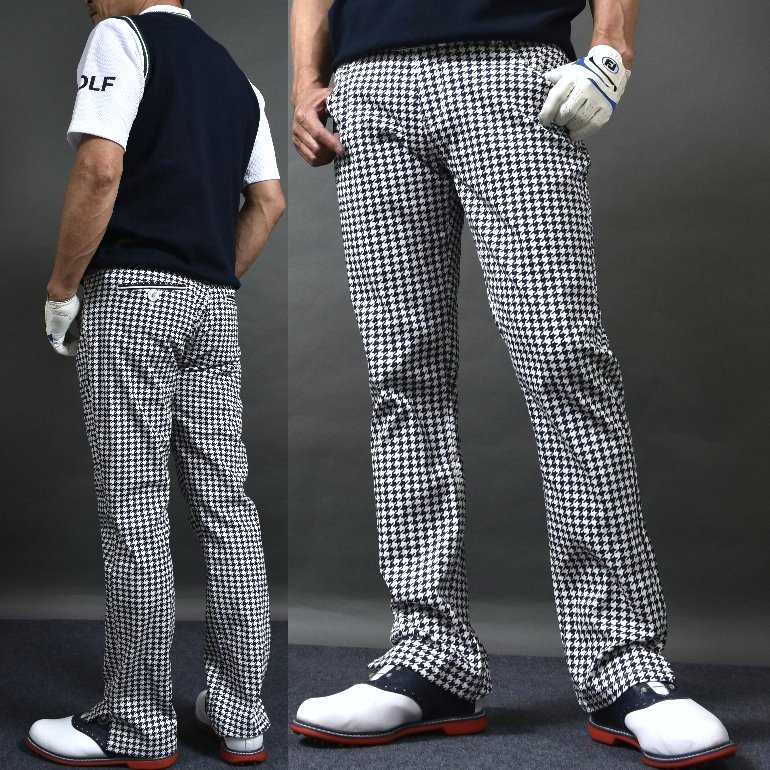 楽天市場】ゴルフ パンツ 千鳥格子（ゴルフ｜スポーツ・アウトドア）の通販