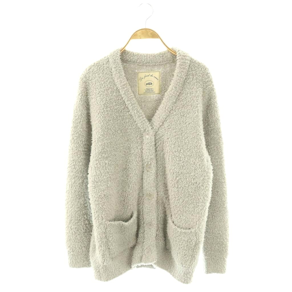 楽天市場】ジェラートピケ カーディガン グレーの通販