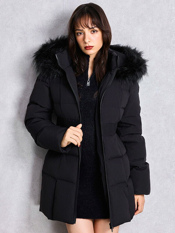 GYDA ジェイダ ダウン ジャケット ロング GD ベルト付き ロング ダウン