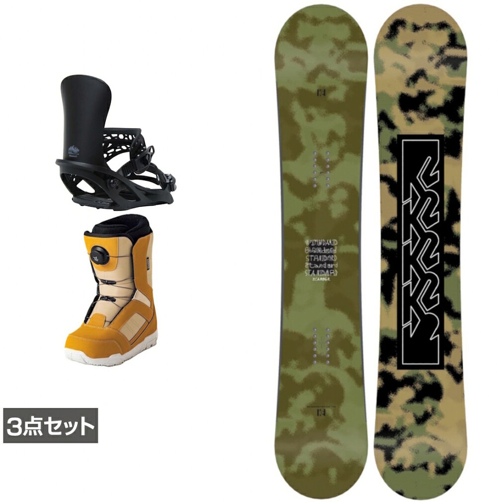 楽天市場】スノーボード 3点セット（ブランドK2）（ボード