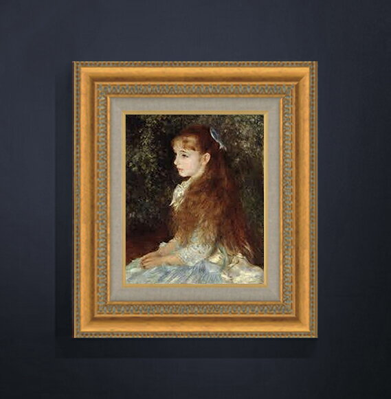 楽天市場】絵画 ルノワール イレーヌ・カーン・ダンヴェール嬢の通販