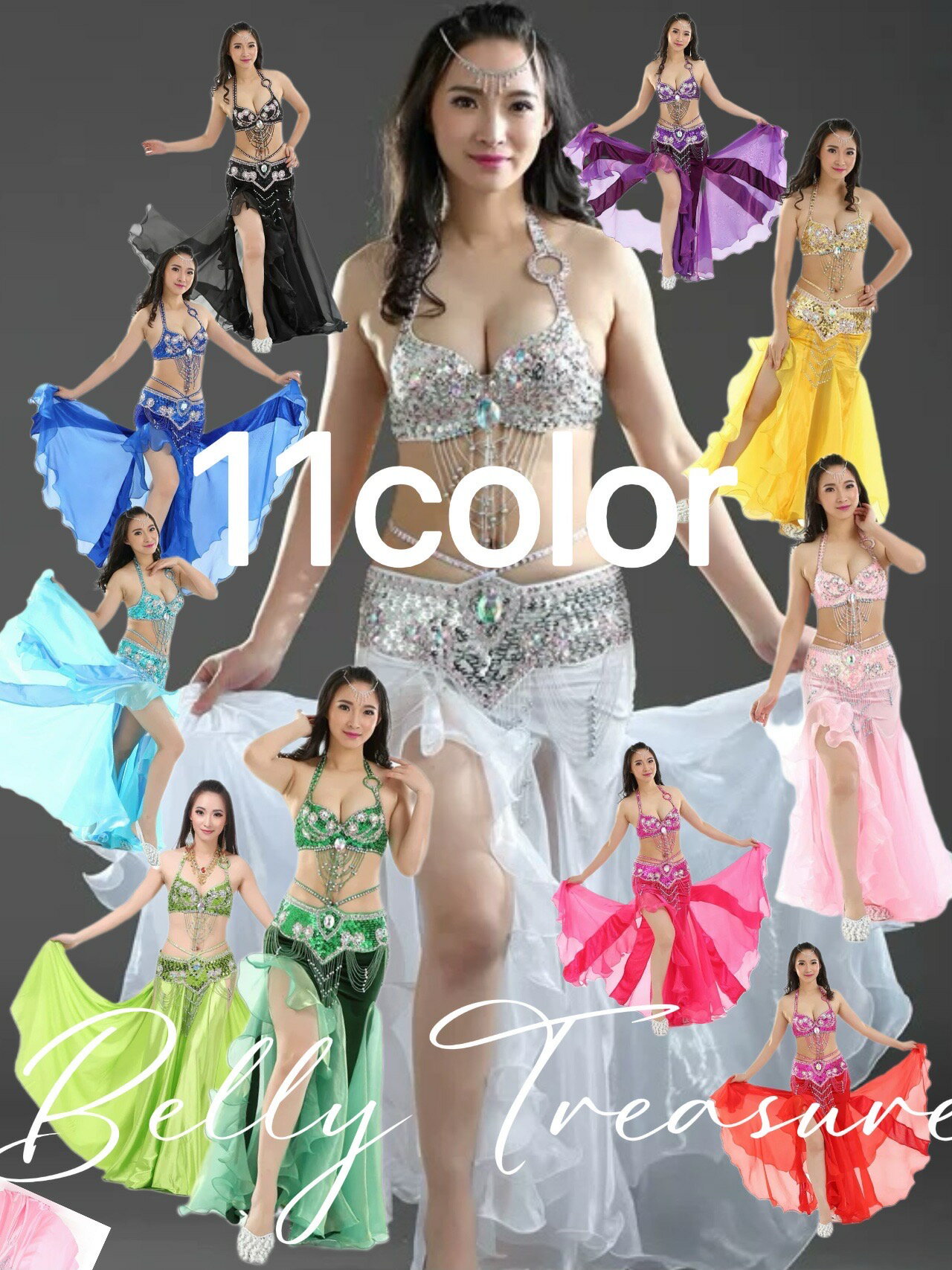 楽天市場】ミントグリーン（衣装セット｜ベリーダンス）：体操・ダンス