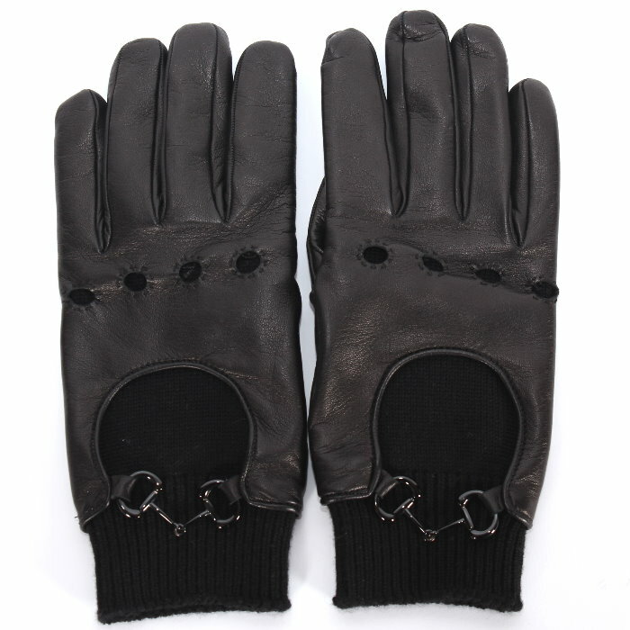 楽天市場】グッチ レザーグローブの通販