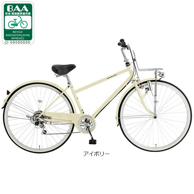 楽天市場】シティサイクル 27インチ（カラーホワイト）（自転車