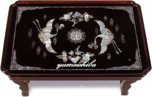 楽天市場】螺鈿 テーブル（座卓｜テーブル）：インテリア・寝具・収納