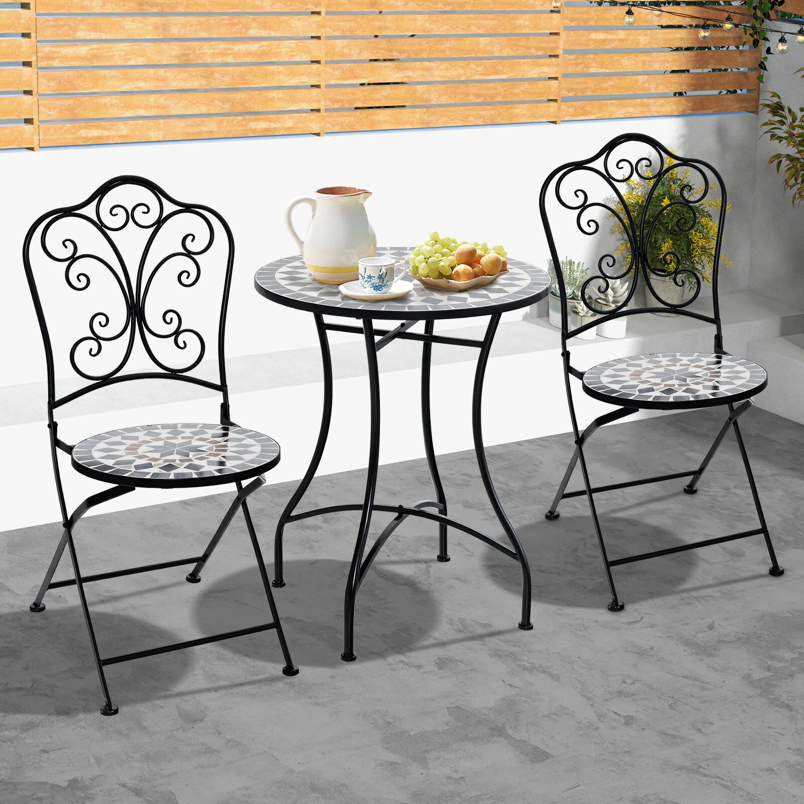 楽天市場】アイアン テーブル（ガーデンファニチャー｜エクステリア