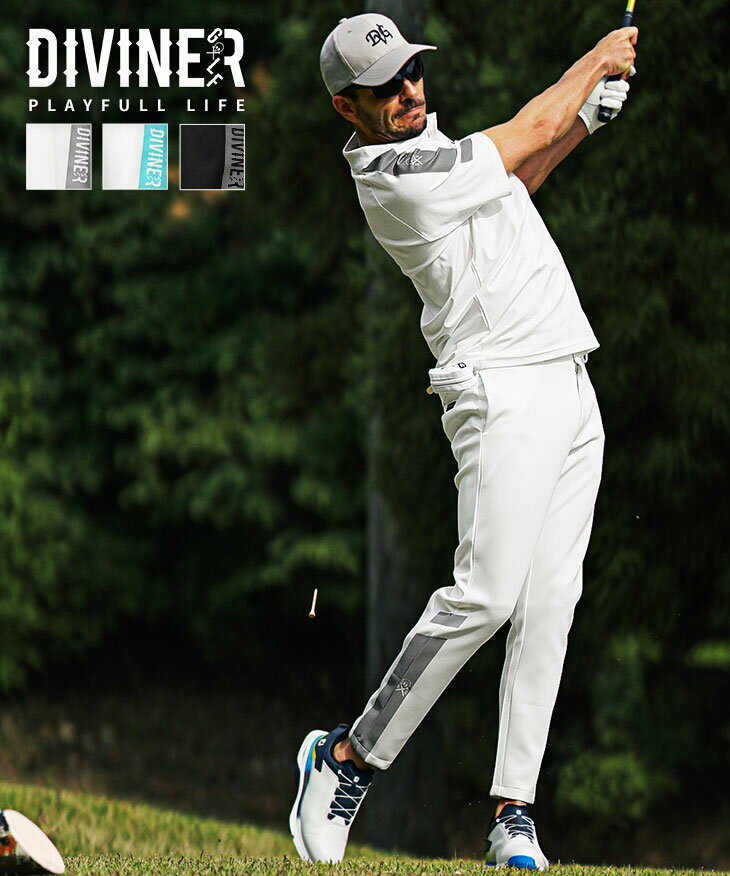 RLX 白×ネイビーのセットアップ夏用 RLX GOLF｜アールエルエックス