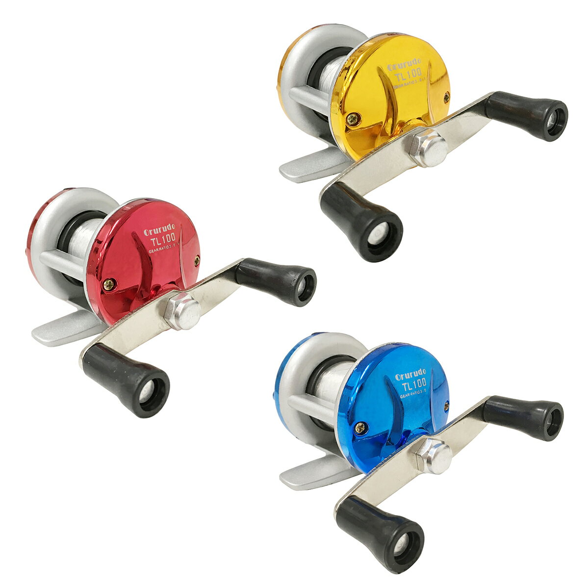 楽天市場】両軸リール（カラーゴールド）の通販