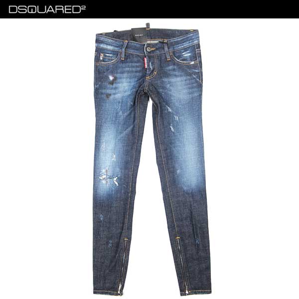 楽天市場】裾ジップ スキニー（ブランドディースクエアード）の通販