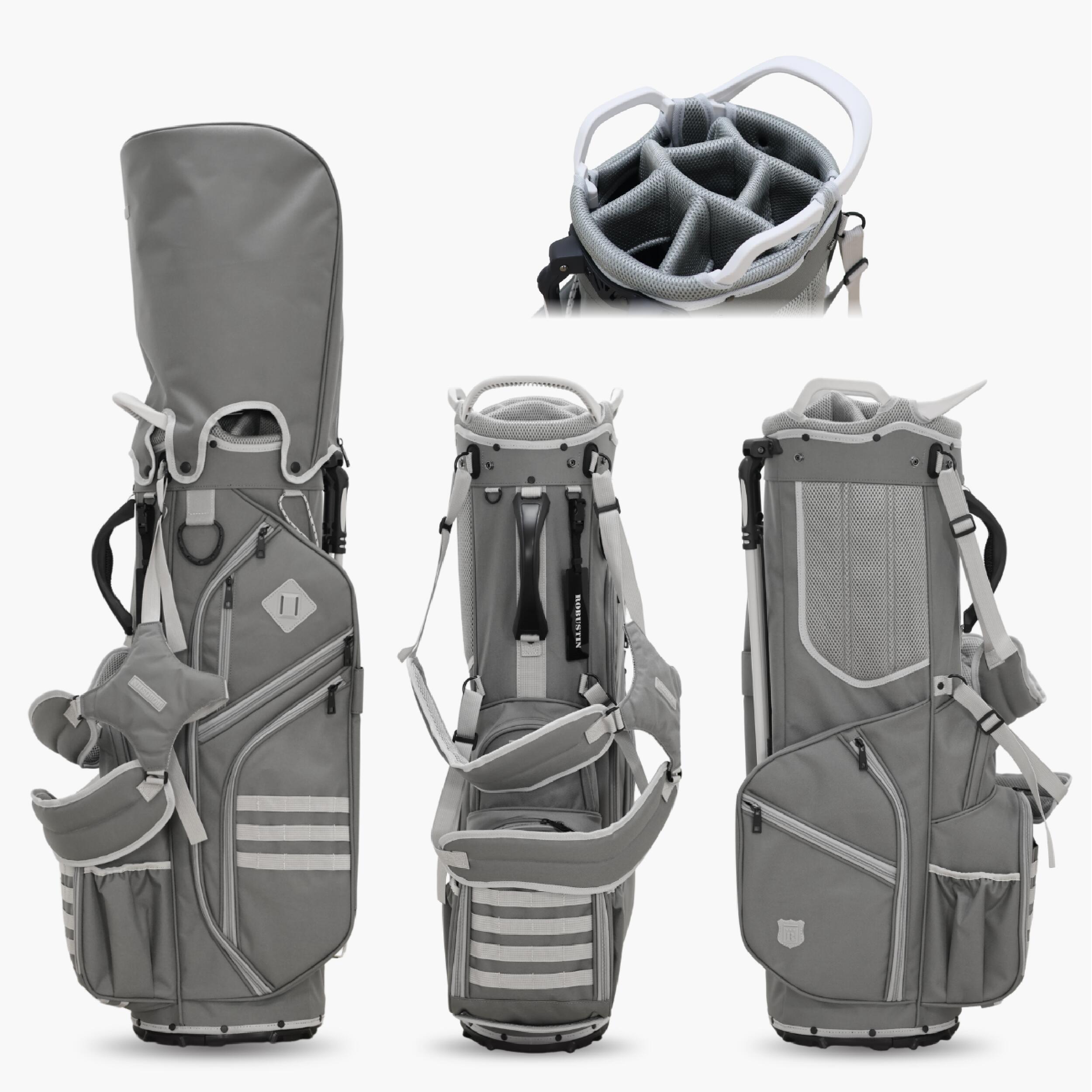 楽天市場】キャディバッグ（カラーグレー）（バッグ・ケース｜ゴルフ