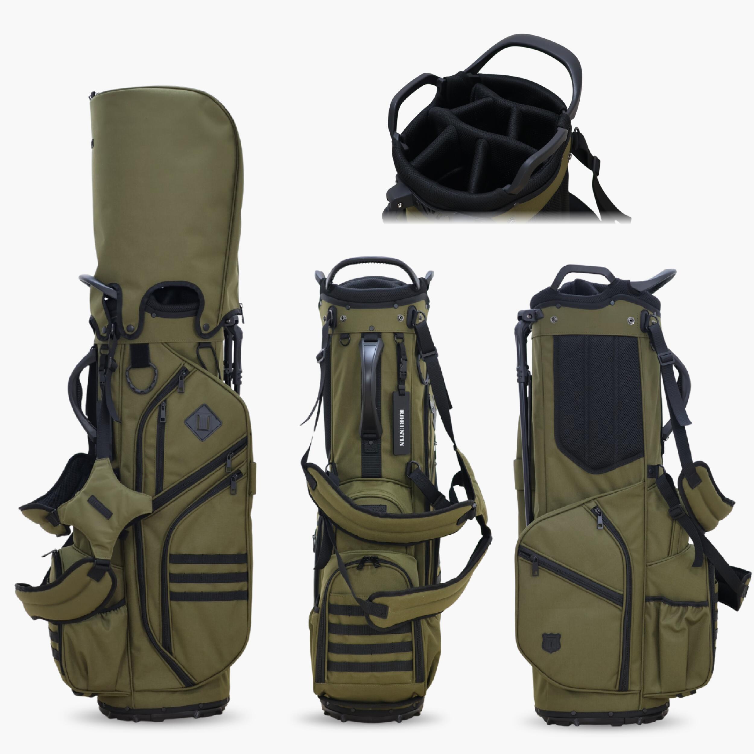 楽天市場】キャディバッグ（カラーカーキグリーン）（バッグ・ケース