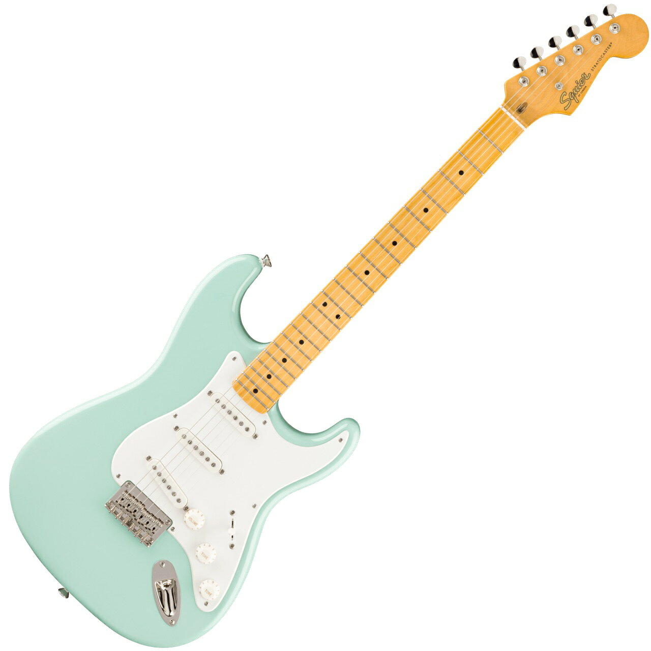楽天市場】squier affinity stratocaster surf greenの通販