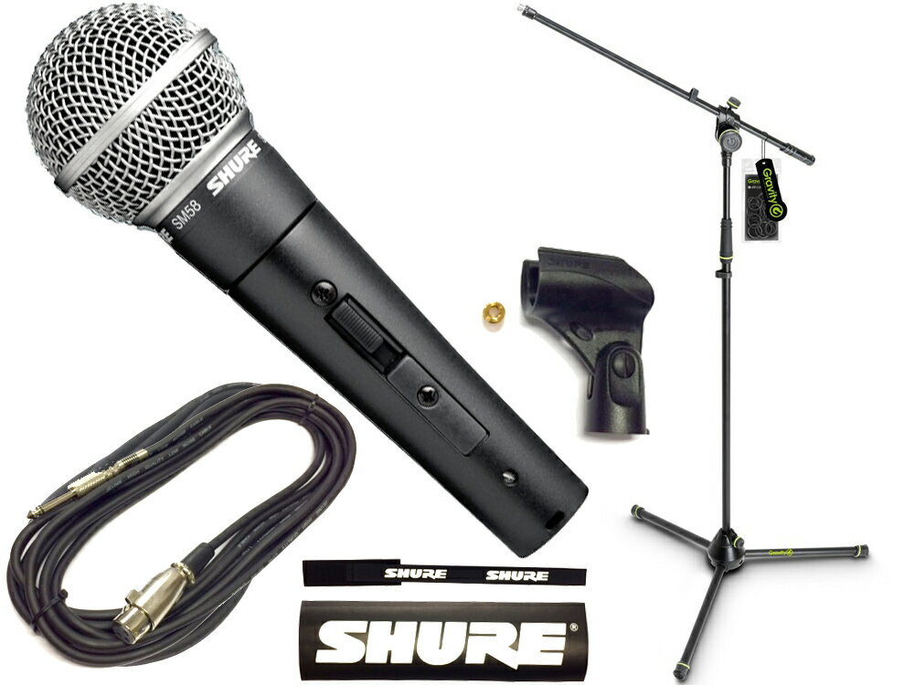 楽天市場】shure sm58 マイクスタンドの通販