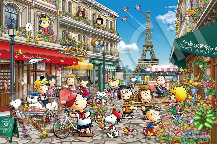 楽天市場】1000ピース ジグソーパズル peanuts ピーナッツ カーニバル