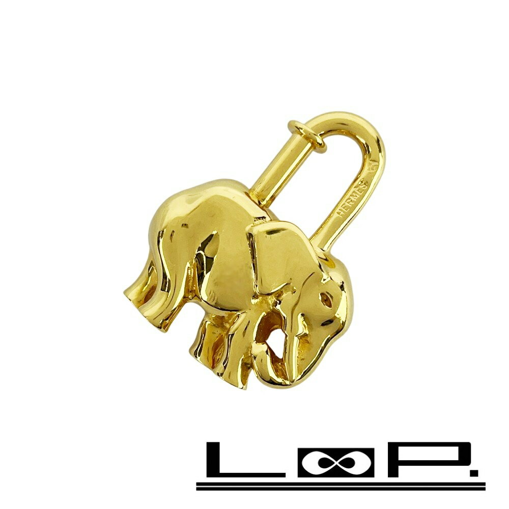 楽天市場】エルメス カデナ エレファント ゴールドの通販
