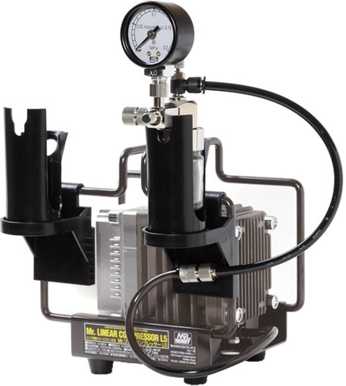 楽天市場】mr.リニアコンプレッサーl5/圧力計付レギュレーターセットの通販