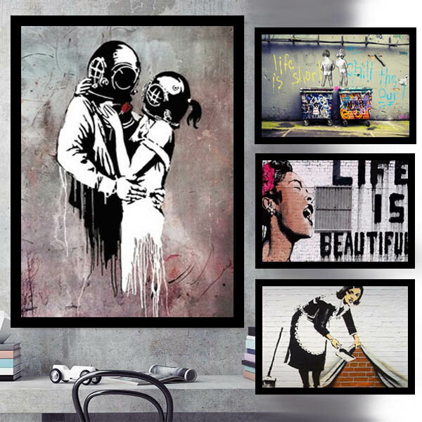 楽天市場】バンクシー 額の通販