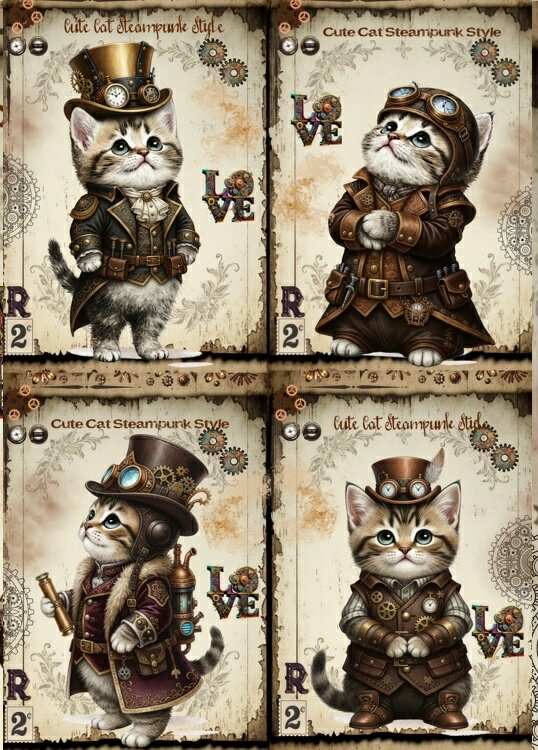 楽天市場】スチームパンク 猫の通販