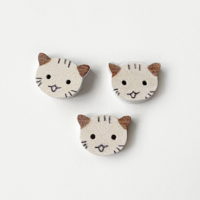 楽天市場】ボタン 猫（ボタン｜裁縫材料）：手芸・クラフト・生地