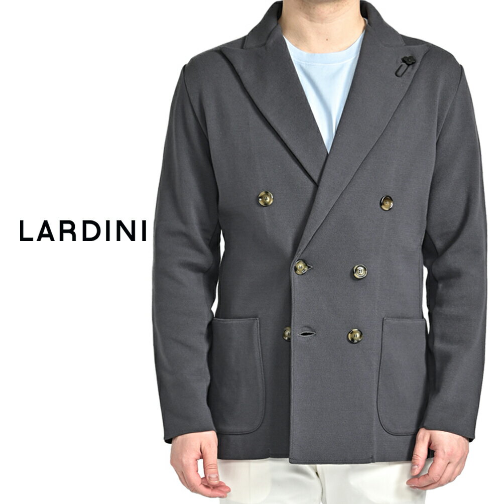 楽天市場】lardini ダブル ニットジャケットの通販